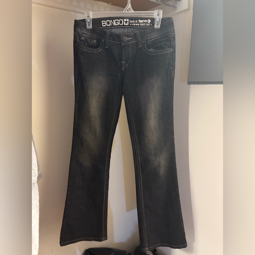 BONGO TOKYO low rise bootcut y2k archive jeans (size 5)
